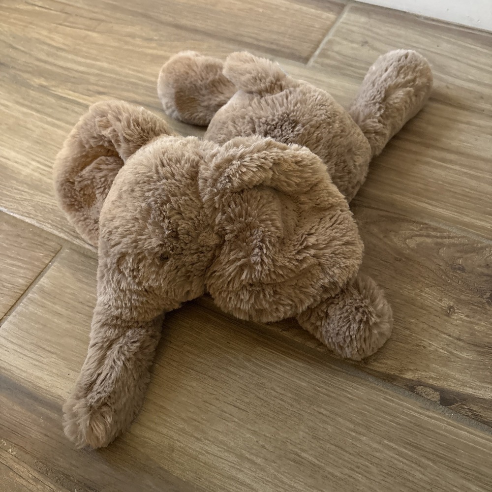 Jellycat Smudge Elephant Plush Stuffed Animal Large 18 Inch Brown Taupe